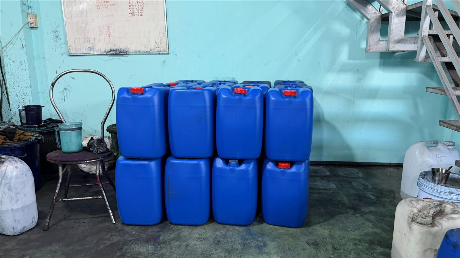 Khu vực đóng gói mực RedSun